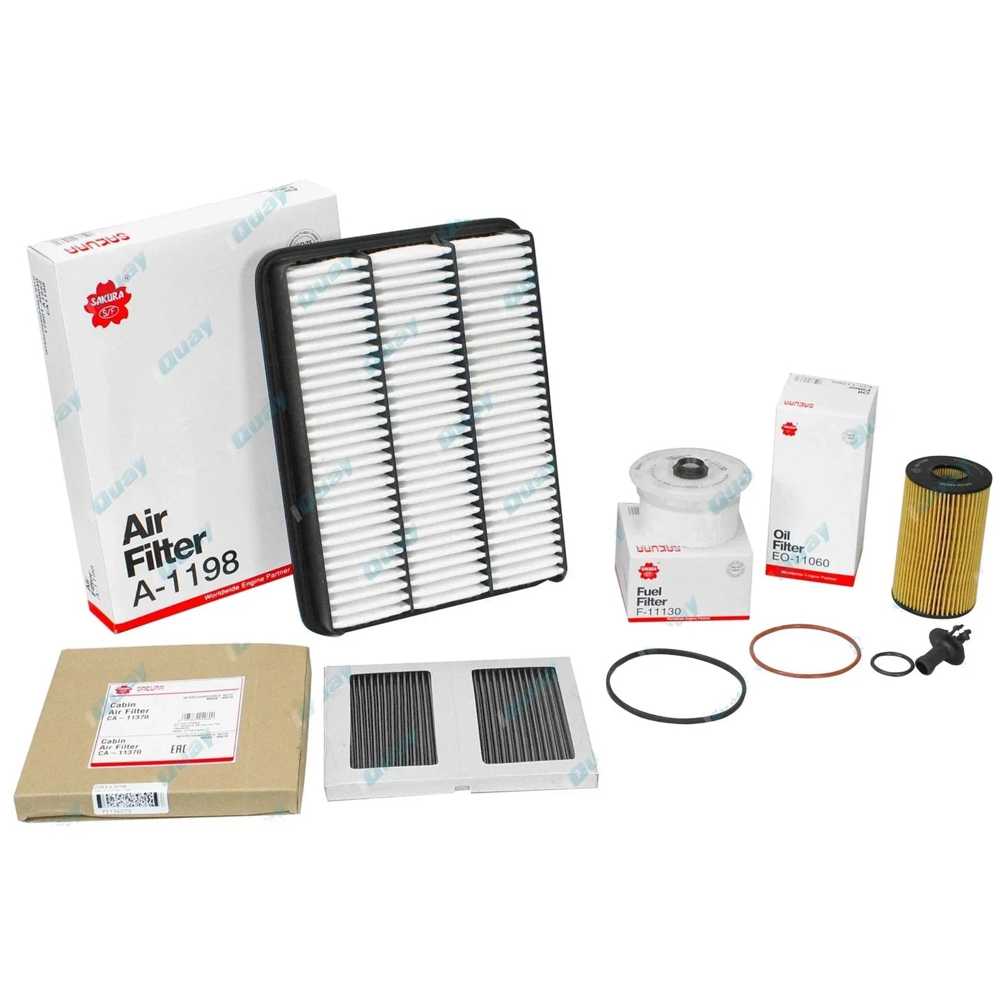 Air, Oil & Fuel Filter Kit for Landcruiser VDJ78 VDJ79 V8 1VD-FTV 4.5L
