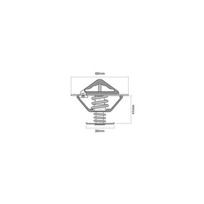 Thermostat for Toyota 4Runner Hilux Surf KZN185 1KZ-TE 3.0L (1995–2000)