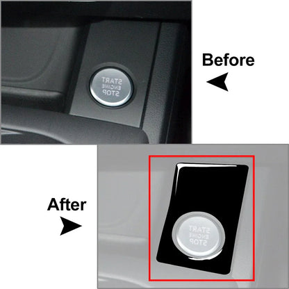 Engine Start Stop Button Cover Trim for Audi A4 B9 S4 (2016-2023)