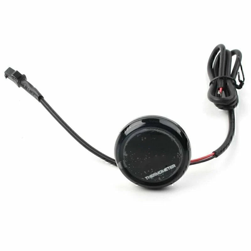 Red LCD Digital Thermometer Water Temperature Sensor Gauge for Motorcycle