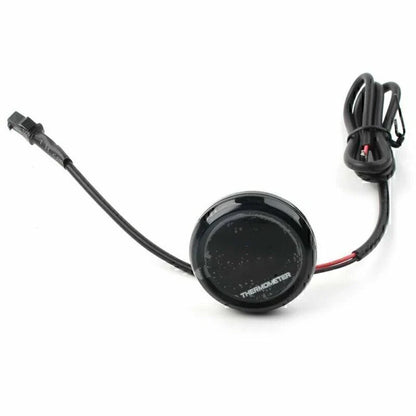 Red LCD Digital Thermometer Water Temperature Sensor Gauge for Motorcycle