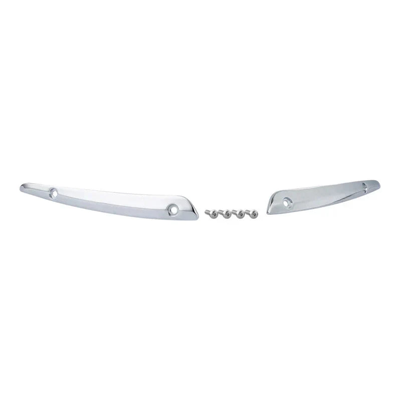 Chrome Split Windshield Side Trims 16-18 for Harley Road Glide (2015 - 2023)