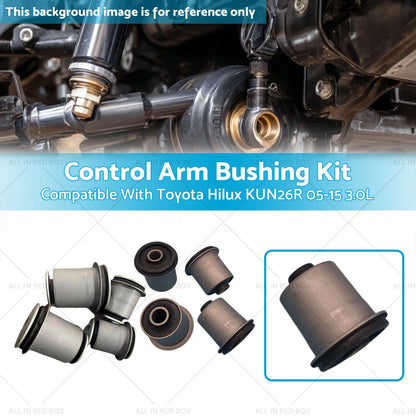 8 x Control Arm Bushings for Toyota Hilux KUN26R (2005-2015) 3.0L