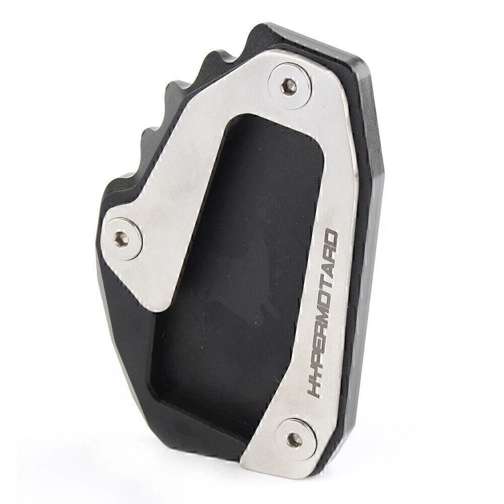 Black Side Kickstand Extension Pad for Ducati Hypermotard 821 (2013-2017)
