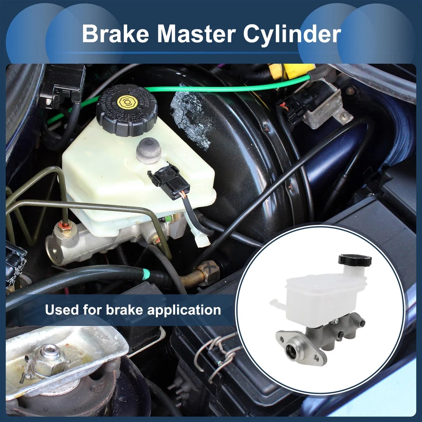 Brake Master Cylinder with Reservoir for Hyundai Getz (2005-2009)