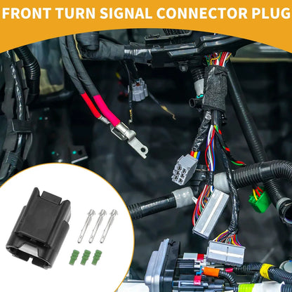 3 Pin Front Turn Signal Connector Plug for Honda Accord (2013-2015)