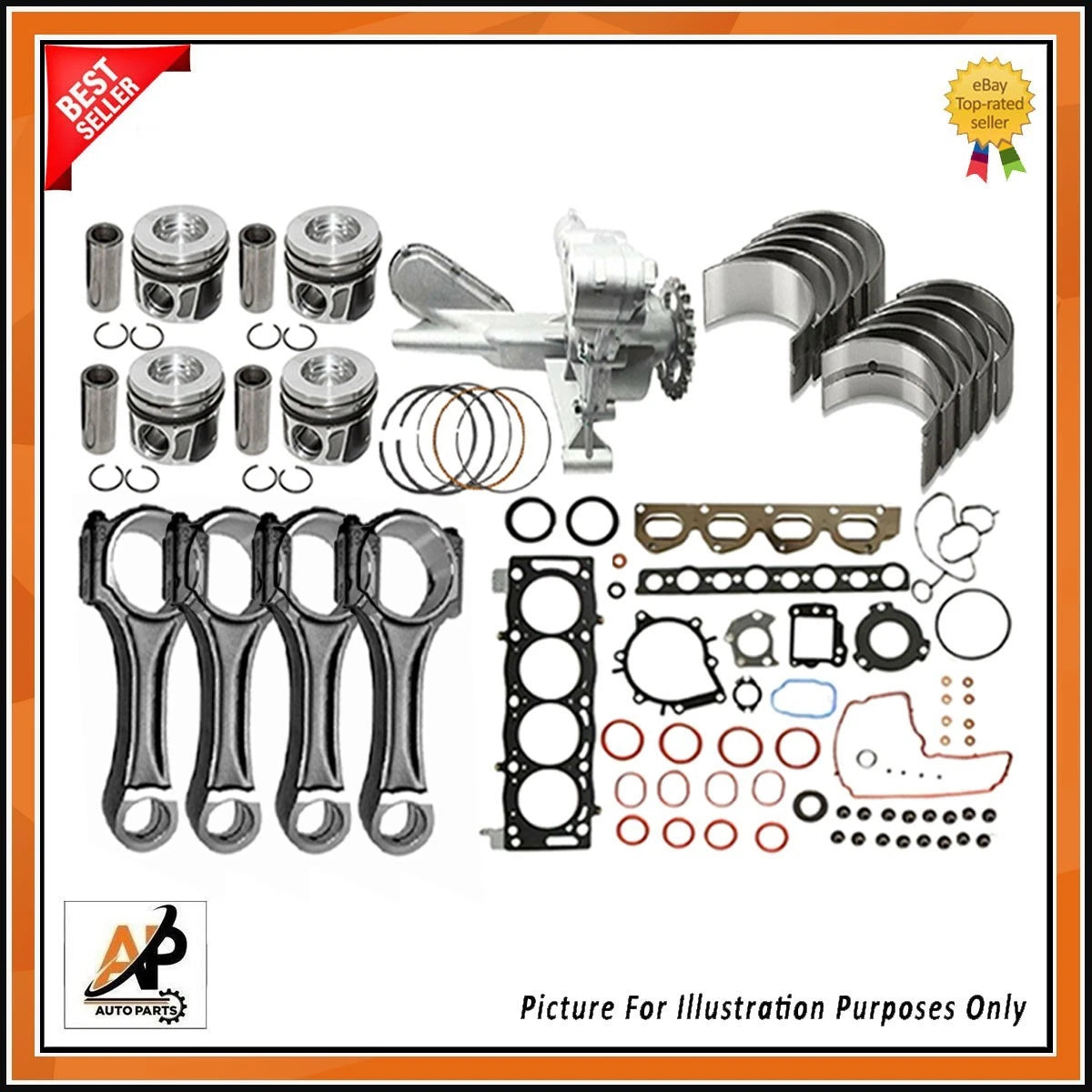 Head Gasket Set Engine Rebuild Kit for Land Rover Defender 2.2 TD4 (2007–2016)