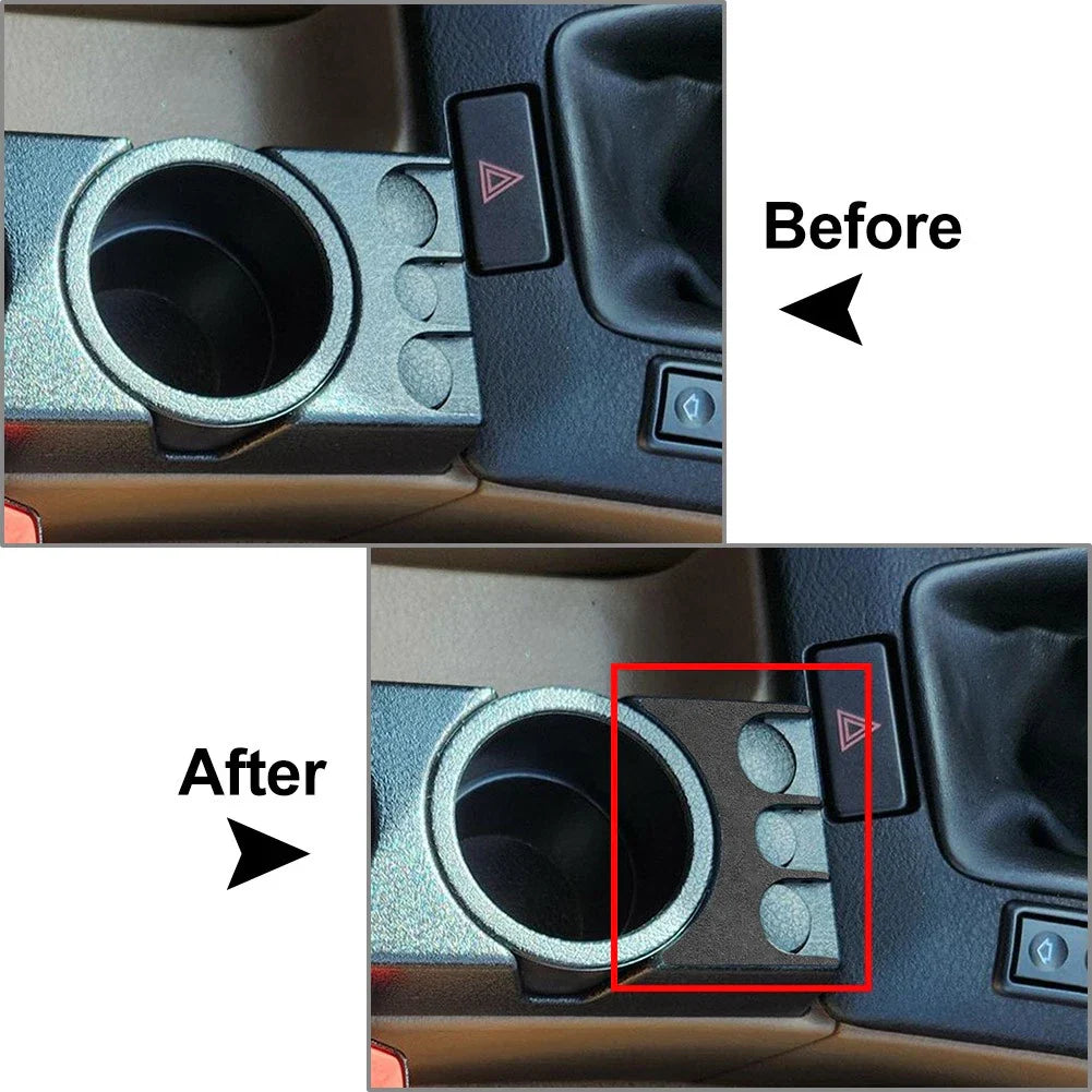 Suede Black Coin Panel Cover Trim for BMW 3 Series (1994-1996)