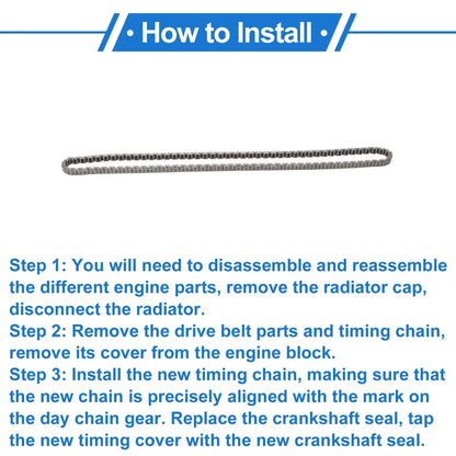 Timing Chain Kit for Hyundai Elantra 2011-2013 (2 x Chains, 2 x Guides)