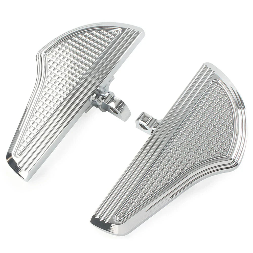 Rear Floorboards Foot Pegs for Harley Dyna Softail Electra Glide V-Rod