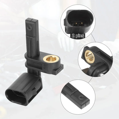 2 x Front Left Right ABS Sensors for Volkswagen Touareg (2011-2016)