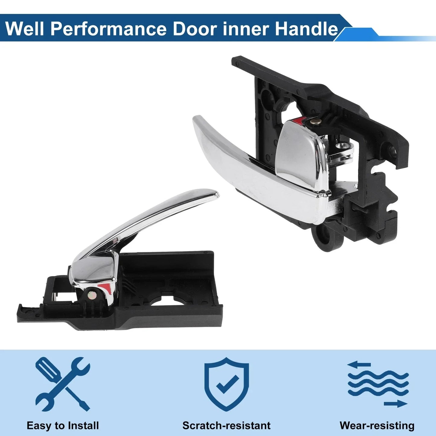 Front Driver Side Interior Door Handle for Hyundai Elantra (2011-2016)
