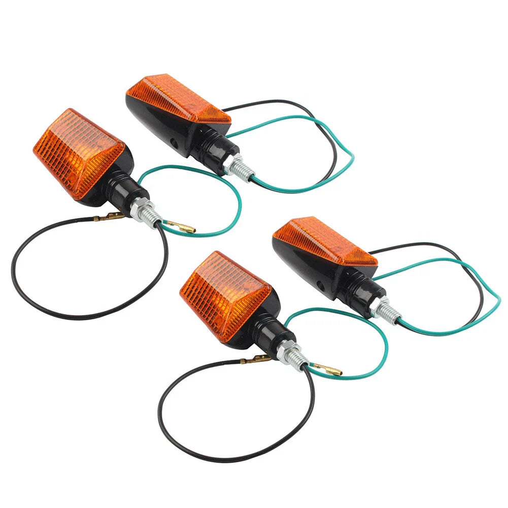 4 x Universal Motorcycle Turn Signal Lights for Honda Nighthawk (1982-2007)