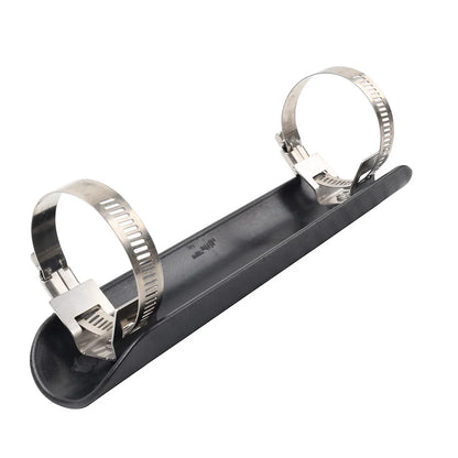 Universal Exhaust Muffler Pipe Heat Shield Cover for Motor Black/Silver