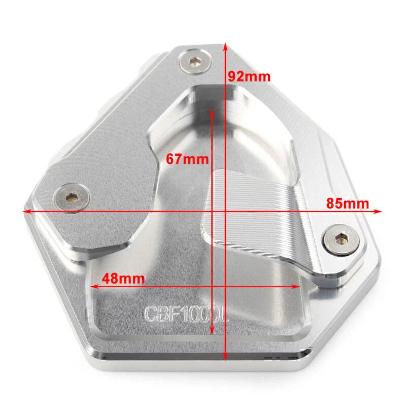 Side Stand Foot Enlarger Kickstand Plate for Honda CRF1000L Africa (2016-2017)