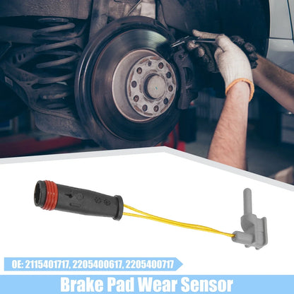 Brake Pad Wear Sensor Lead for Mercedes-Benz (2010-2016) - 4 x Black Gold Tone