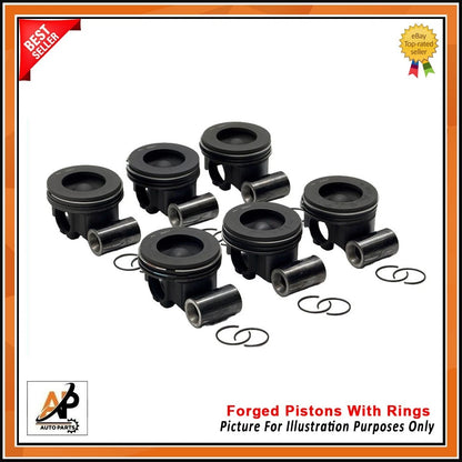 Forged Piston with Ring Set for Land Rover Range Rover 3.0 DT306 (2009–2013)