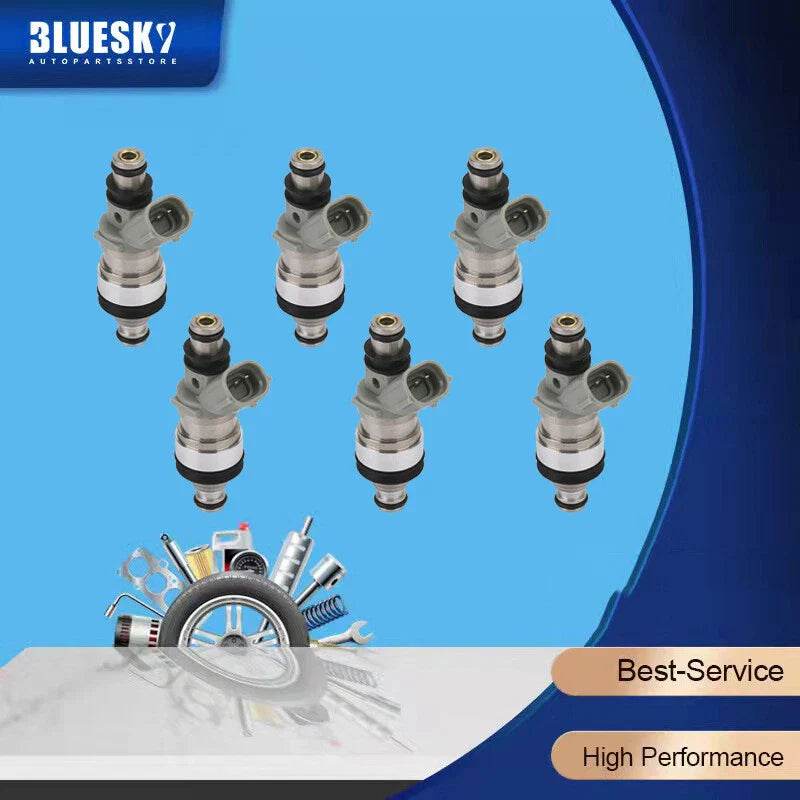 6 x Fuel Injectors for Toyota Hilux VZN185R 3.4L 5VZ-FE (1995-2002)