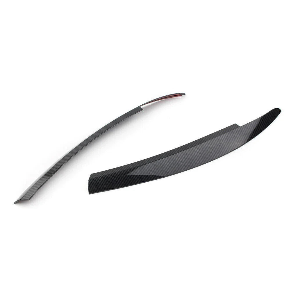 Carbon Fiber Head Light Eyelid Cover Trim for VW Scirocco (2009-2017)
