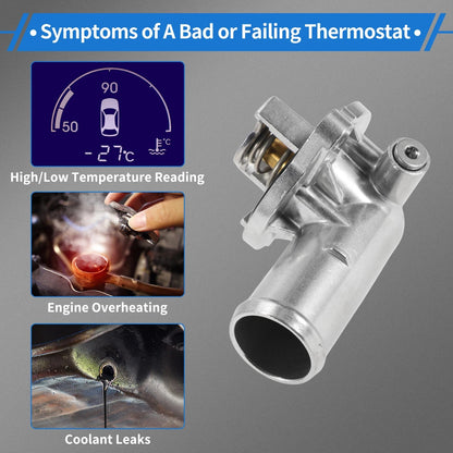 Engine Coolant Thermostat Housing for Dodge Challenger Charger (2015-2023)