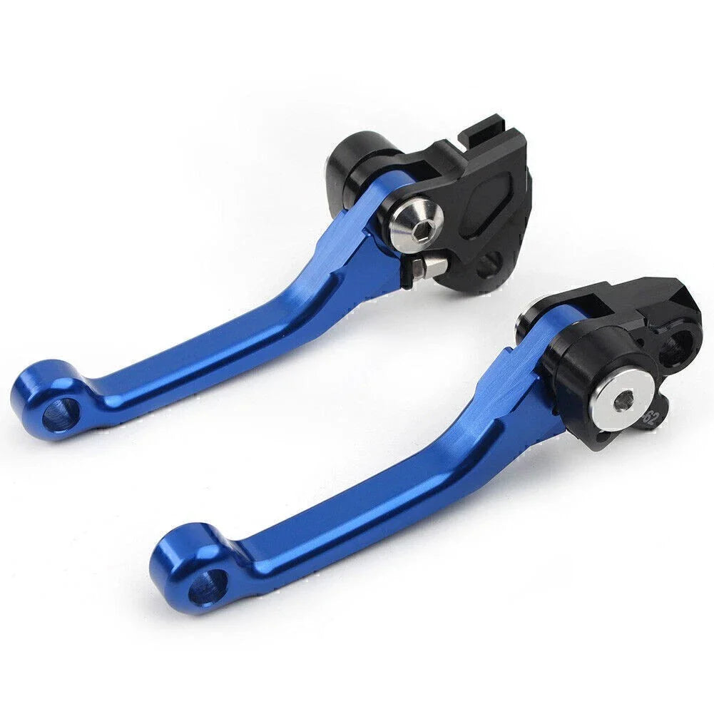 Blue Brake Clutch Levers for Suzuki RMZ450 (2005-2022)