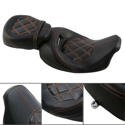 Driver Passenger Seat for Harley CVO Road King Street Glide 2009-2023
