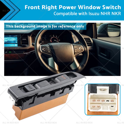 Main Power Window Control Switch for Isuzu NHR NKR