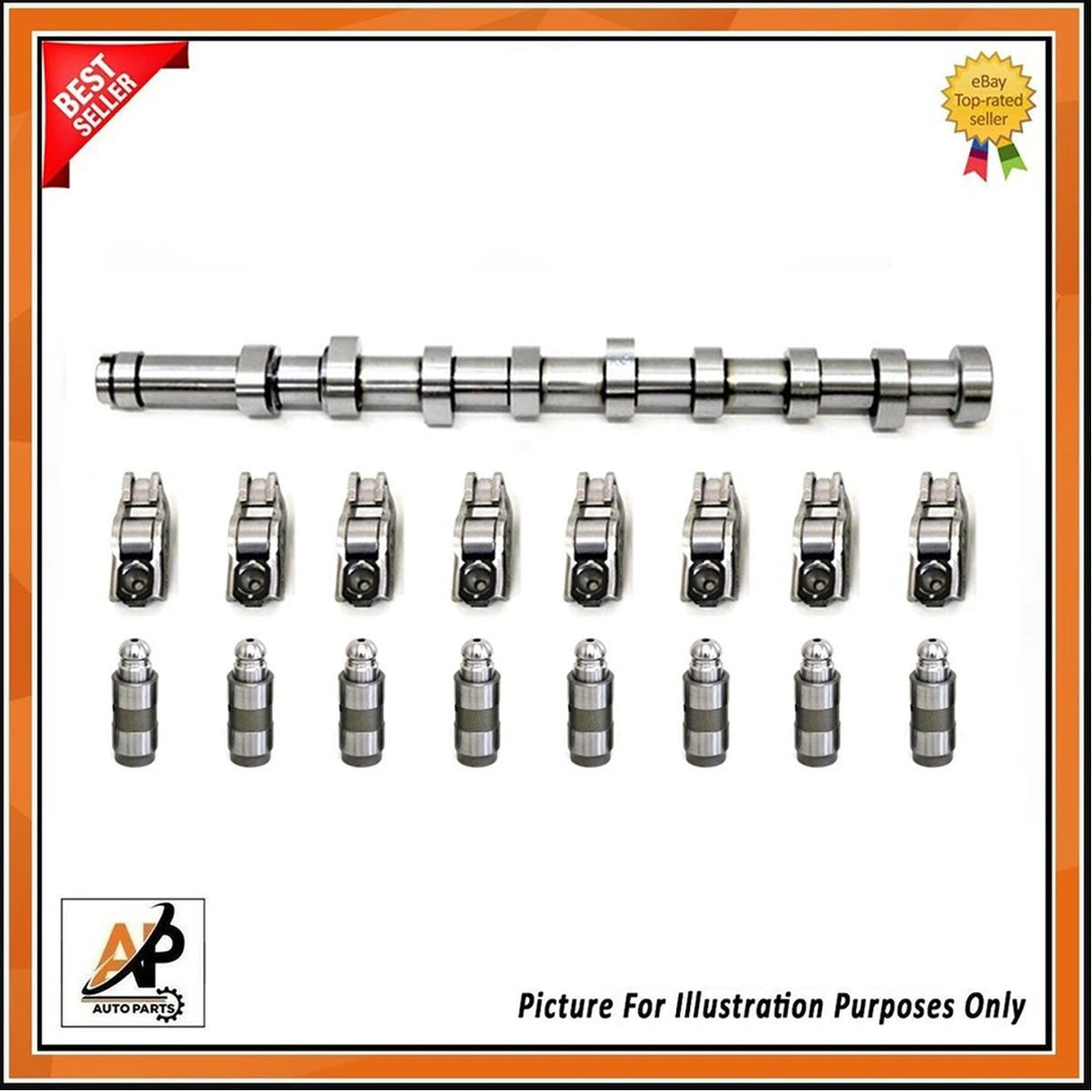 Engine Full Camshaft Kit Replacement for Volvo 1.6 HDI BHW (DV6) (2010–2018)