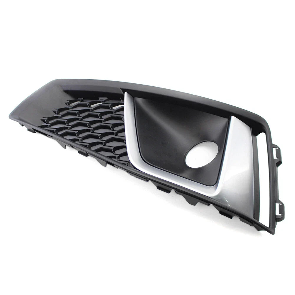 Front Bumper Grille Left Fog Light Cover for Audi A4 B9 S4 (2018-2020)