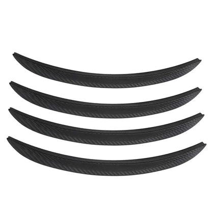 4pcs Car Wheel Arch Trim Fender Flares Protection Strips