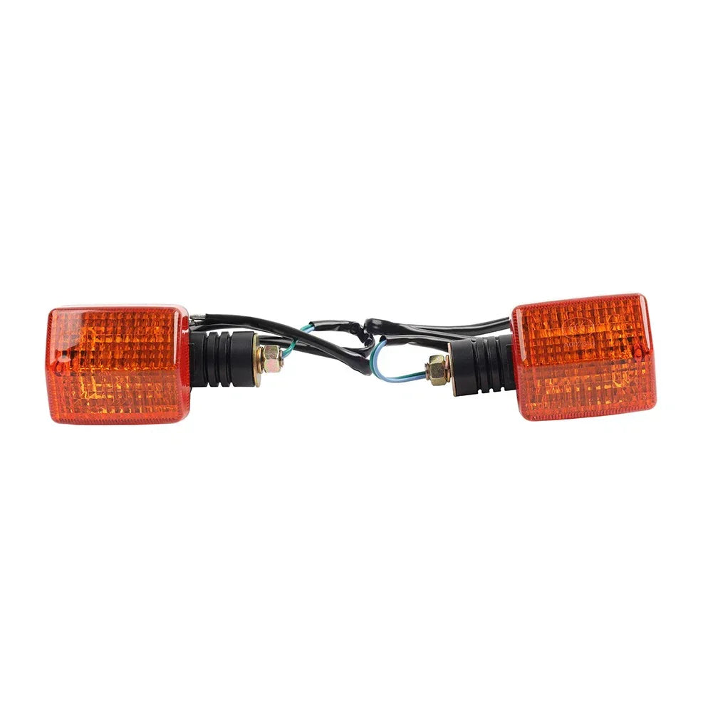 Pair Turn Signal Indicator Lights for Honda XR250L XR650L CB125 Twin