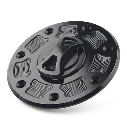 Fuel Gas Tank Cap Cover for Kawasaki NINJA 500, ZX-6, ZX-7, ZX-9, ZRX-1100 (1994-2009)