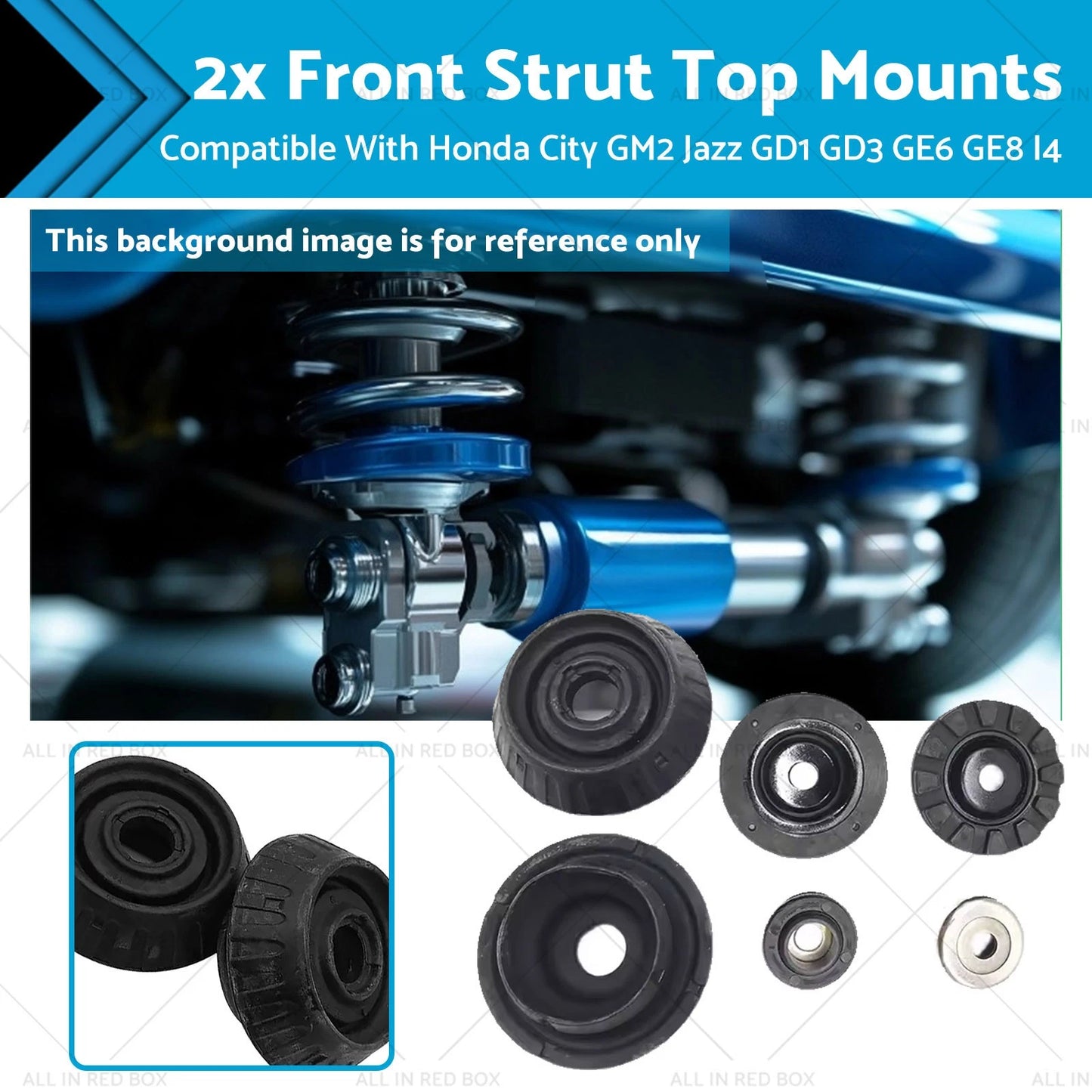 Suspension Strut Mount for Honda Jazz GE6 GE8 GD1 GD3 City GM2 (2001-2014)