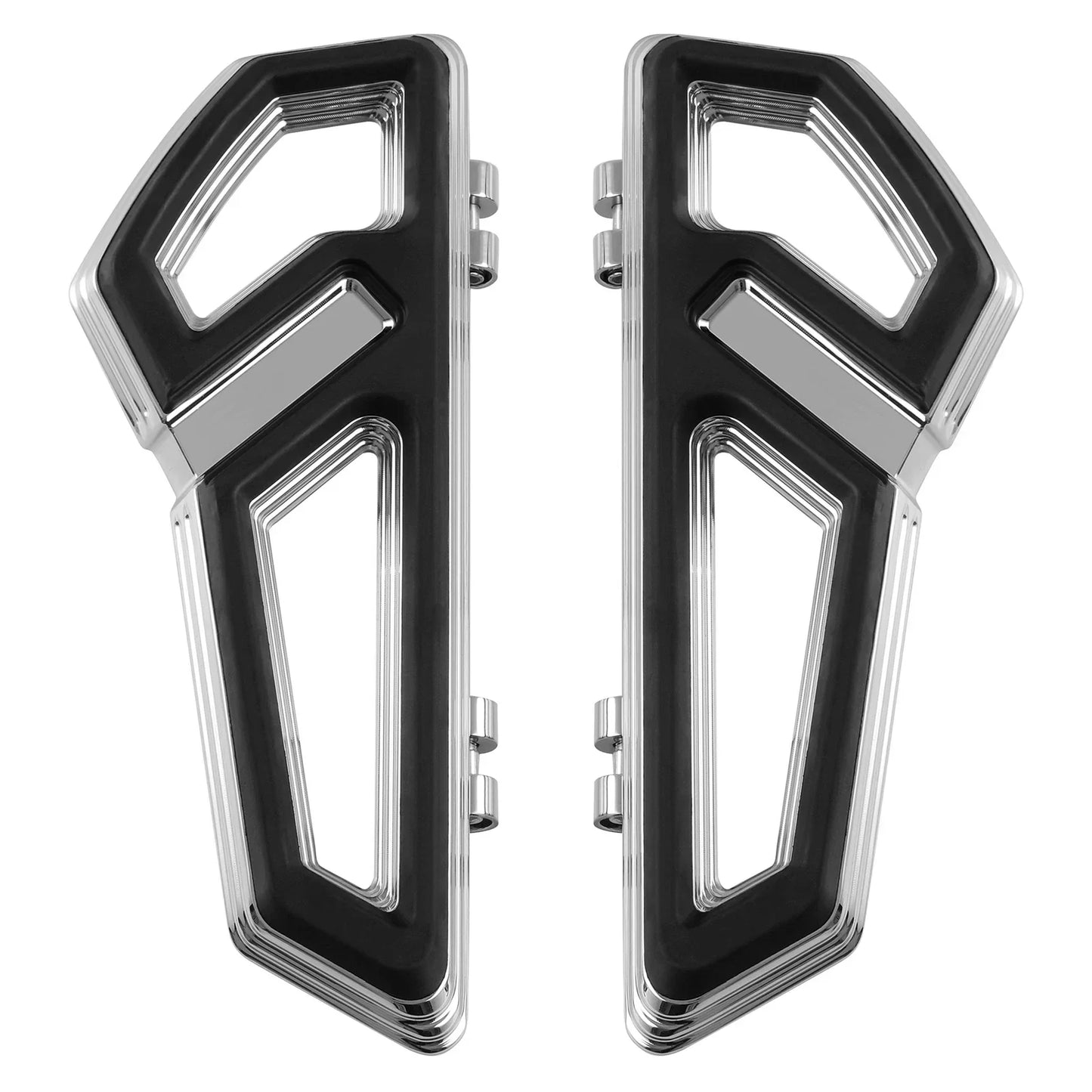 Chrome Driver Floorboards Mount Bracket for Harley Touring (2014-2024)