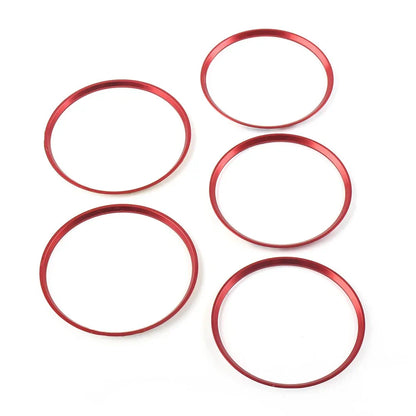 Air Condition Vent Outlet Ring Cover Trim for Mercedes Benz A B CLA GLA Class (2013-2023)