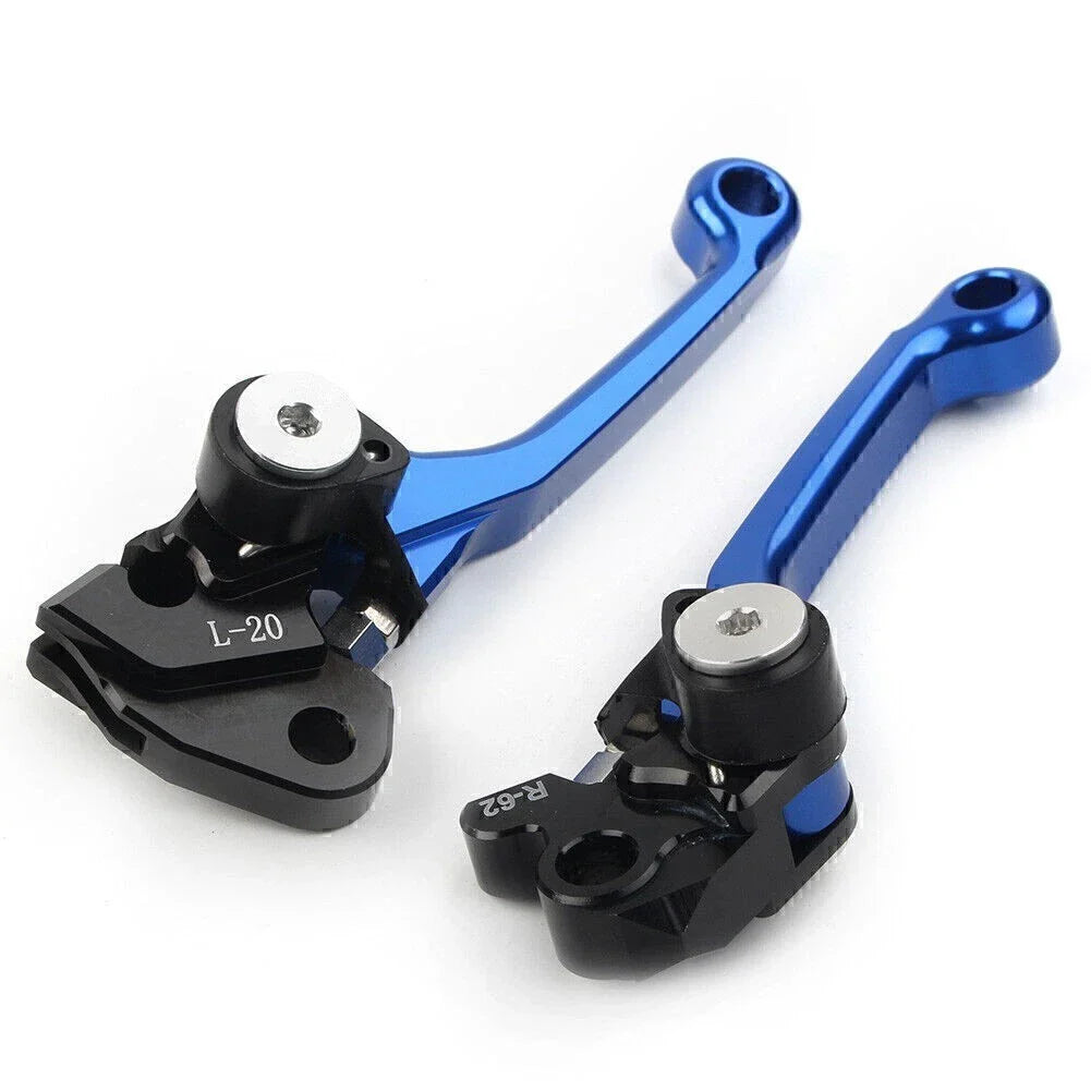 Blue Brake Clutch Levers for Suzuki RMZ450 (2005-2022)