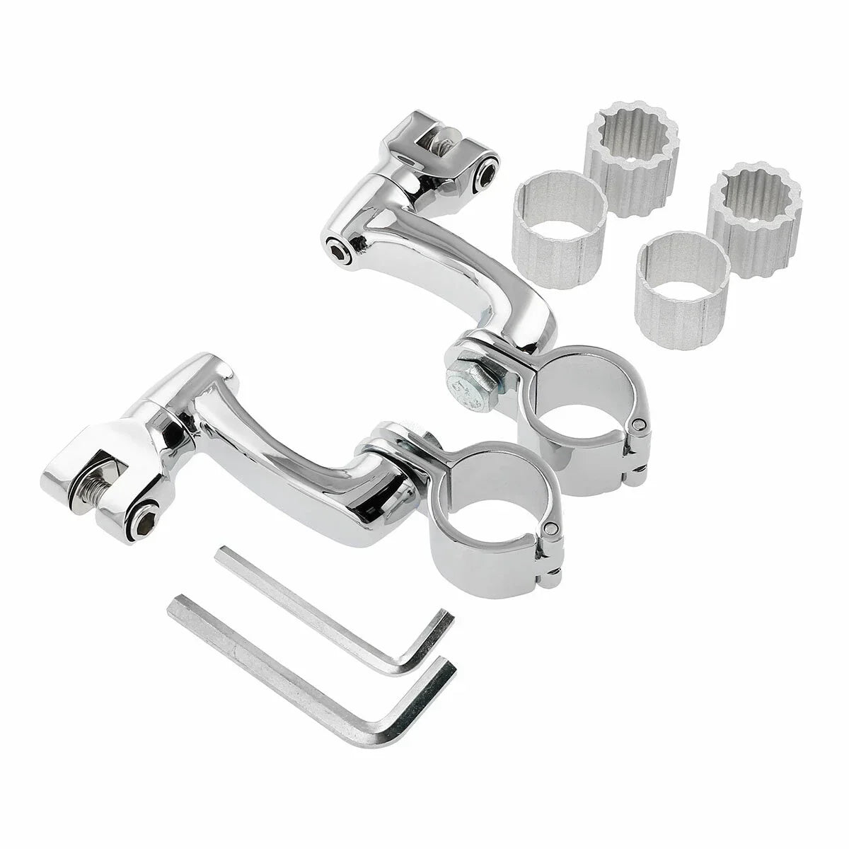 22mm 25mm 32mm 35mm Highway Foot Pegs Mount Clamps for Harley Touring