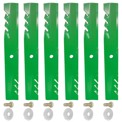 52 Inch Deck Blade with Bolt Replacement for Hustler (2000–2010)