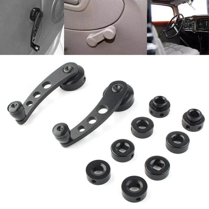 Universal Aluminum Alloy Car Window Crank Handle for Various Models