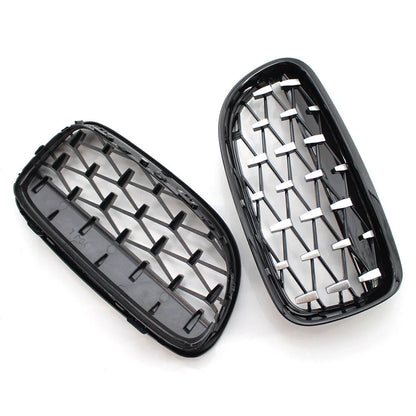 Diamond Front Kidney Grille for BMW 3 Series E90 E91 (2008-2012)