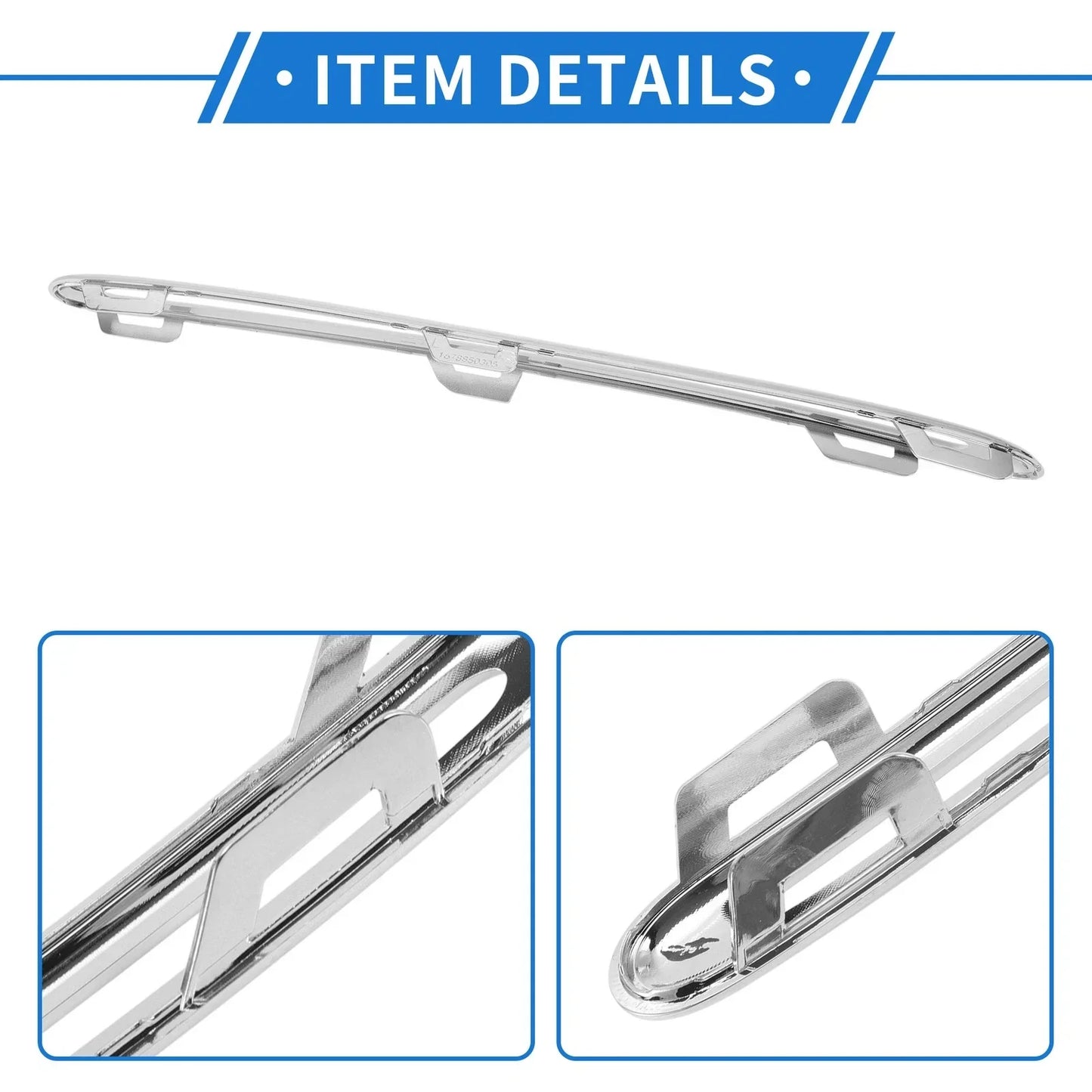 Front Left Bumper Grille Trim for Mercedes-Benz W167 GLE GLS (2020-2023)