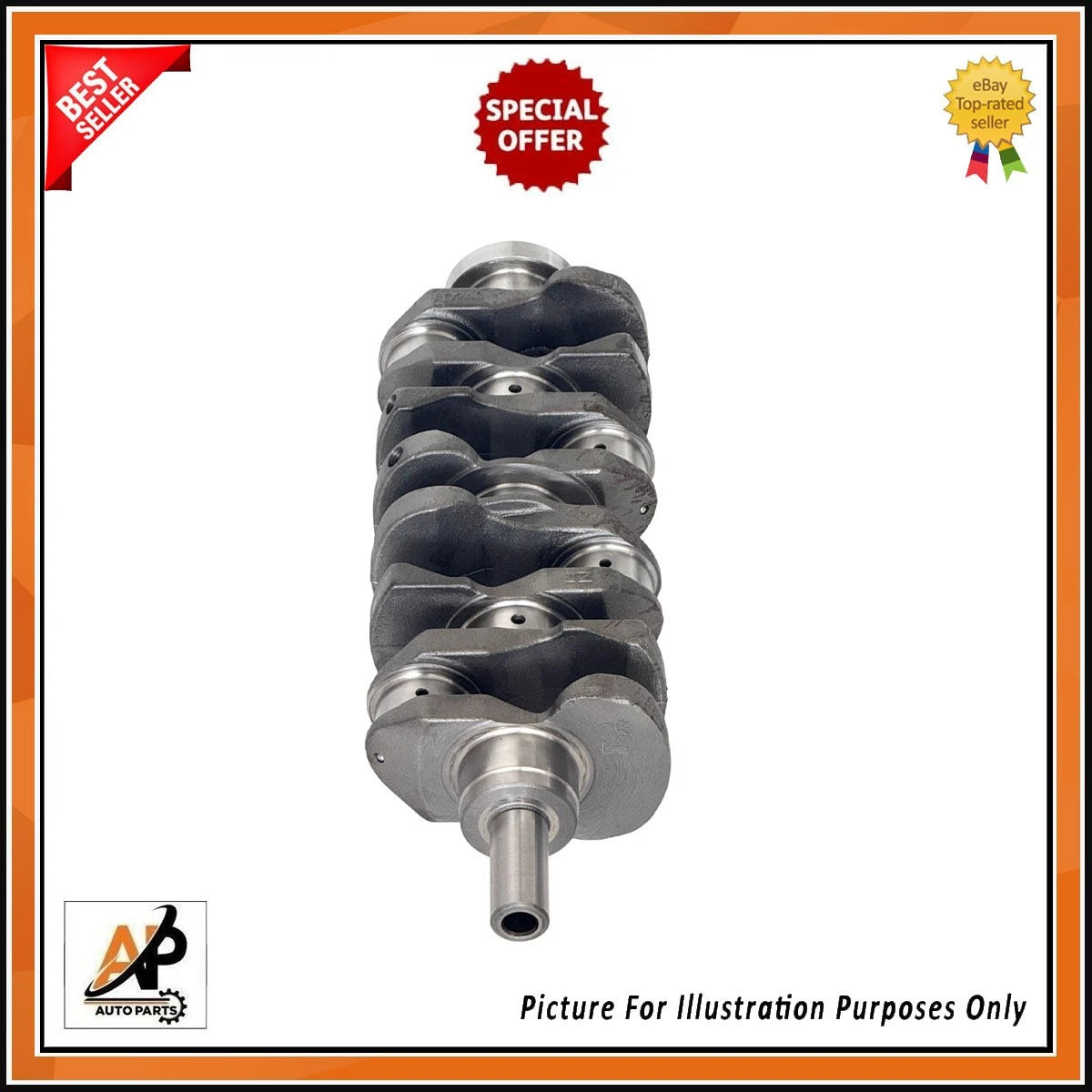 Crankshaft Replacement for Nissan NP300 Navara Pathfinder Cabstar YD25 (2000–2015)