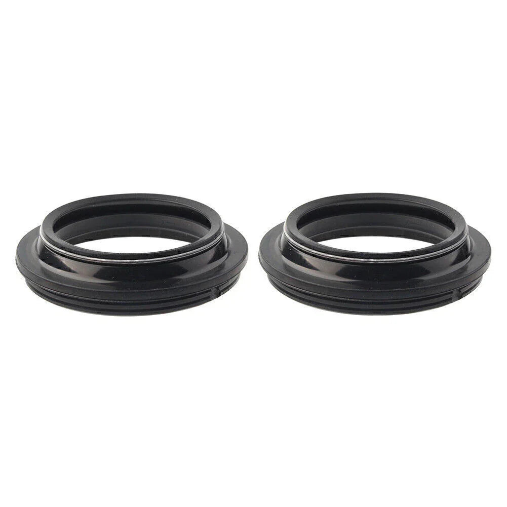 Black Dust Seals for Motorcycle Front Fork Damper Shock Absorber 41X53MM