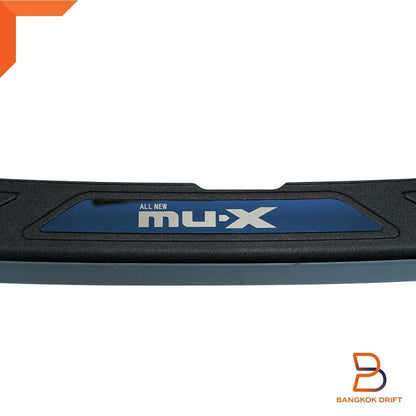 Matte Black Rear Bumper Scuff Plate Cover for Isuzu MU-X (2021-2022)