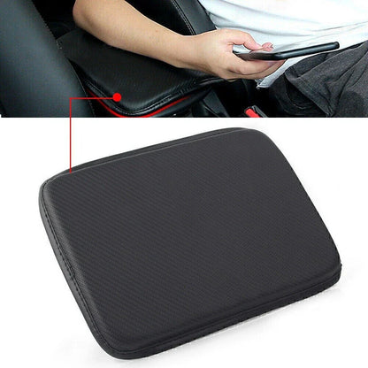 Carbon Center Console Armrest Cushion Mat Pad Cover for Universal Car