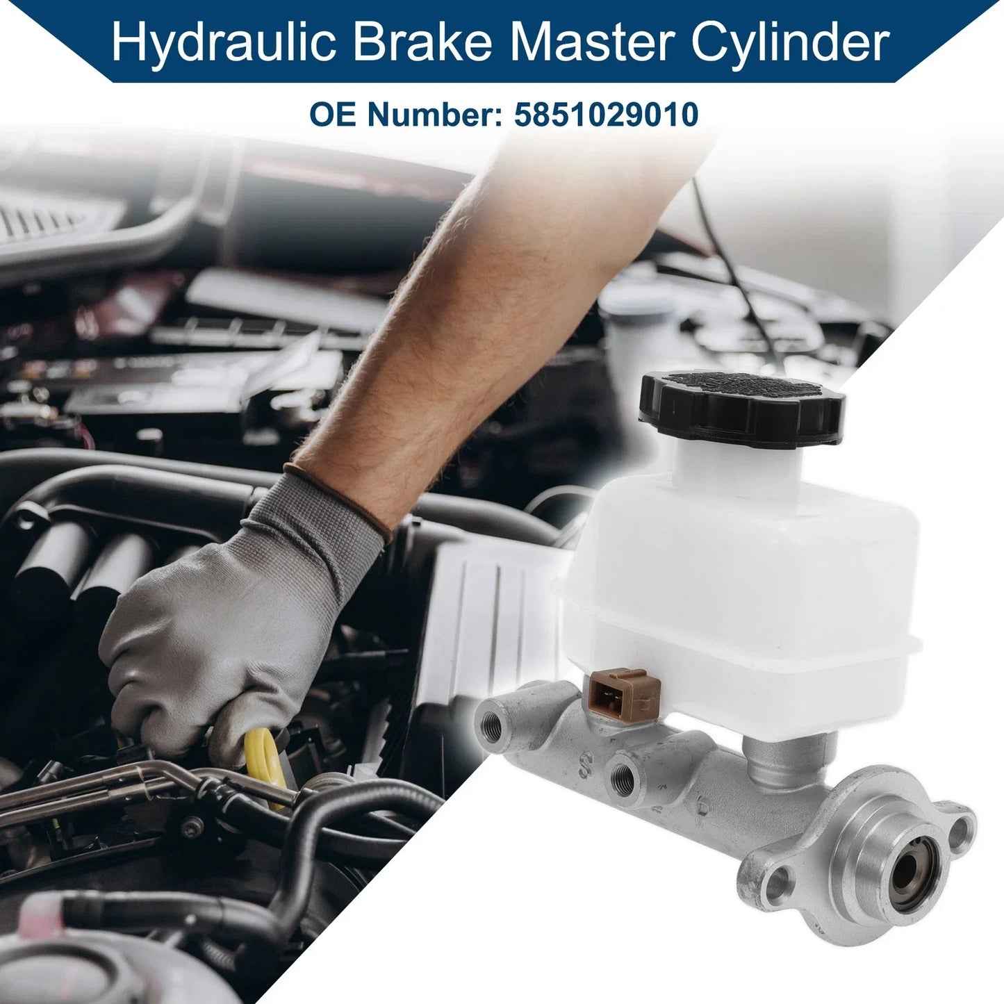 Brake Master Cylinder with Reservoir for Hyundai Elantra (1996-2000)