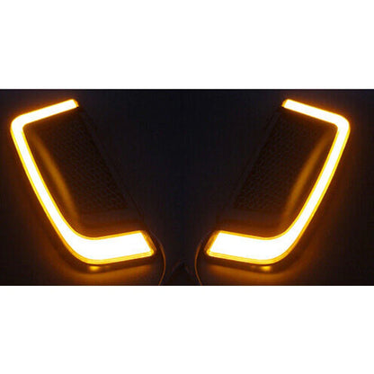 LED Turn Signal Lights for Harley Touring 2014-2023 Chrome