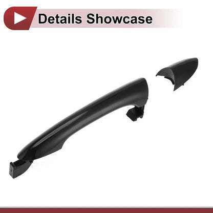 Car Door Handle Grip for Hyundai Sonata 2011-2014 Front Right Black