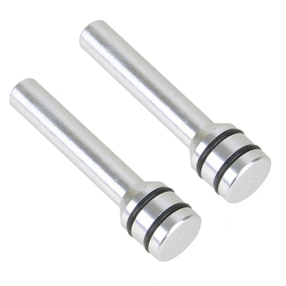 4 x Aluminium Door Latch Pin Covers for Car Interior - 49mm