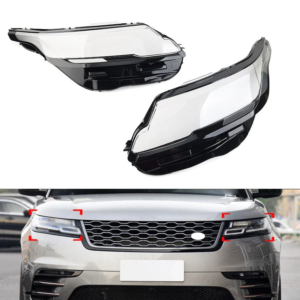 Headlight Lens Cover for Land Rover Range Rover Velar (2017-2022)